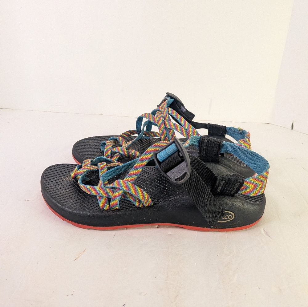 Chaco Z Cloud Rainbow Strappy Sandals Women's Size 7